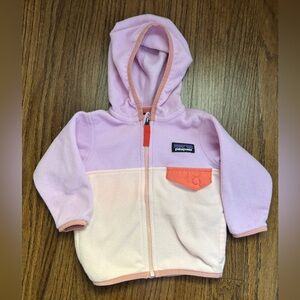 Patagonia Kids Jacket in Pink and Peach